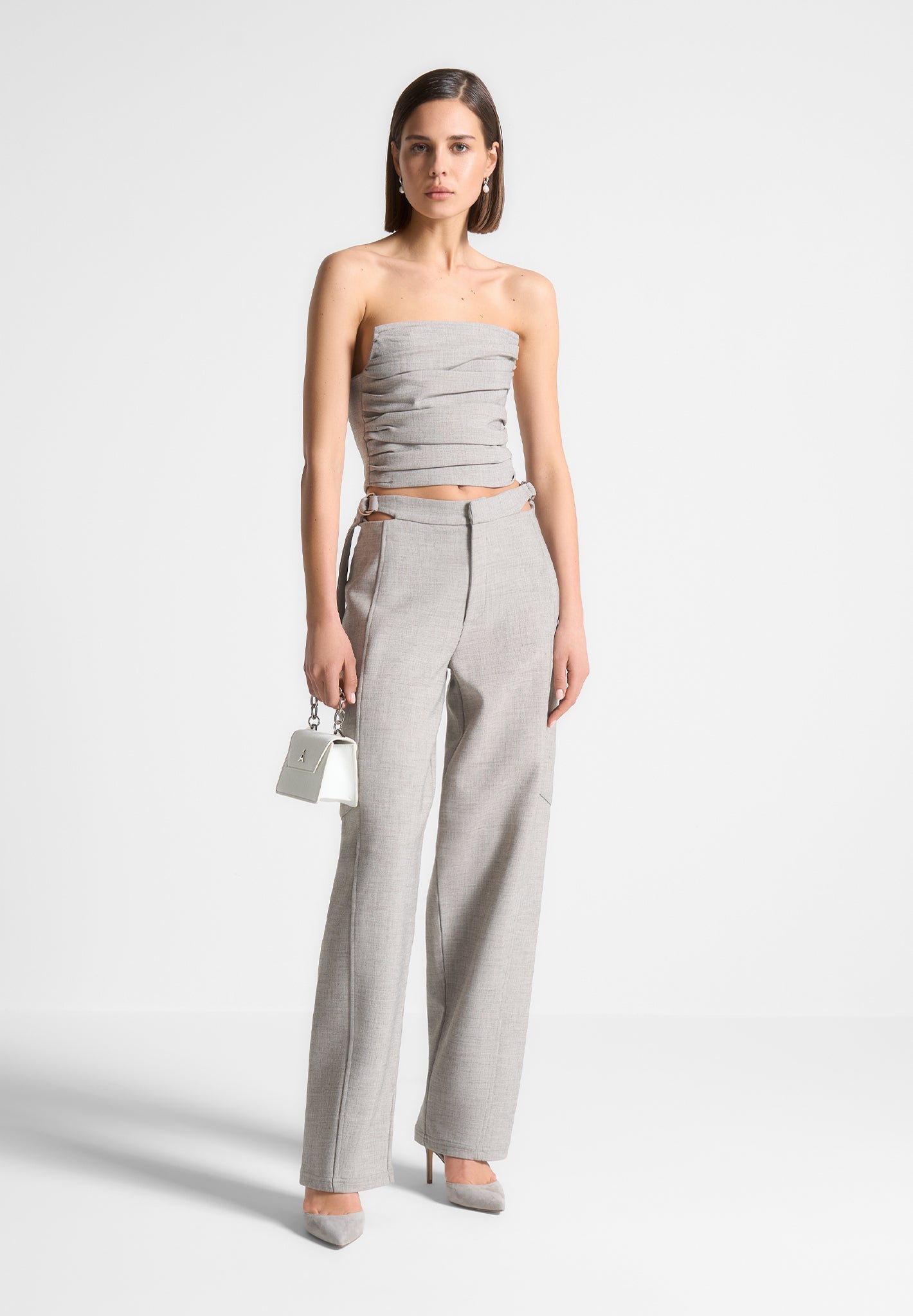 pleated-bandeau-melange-corset-top-beige 