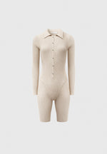 ribbed-knit-long-sleeve-playsuit-beige