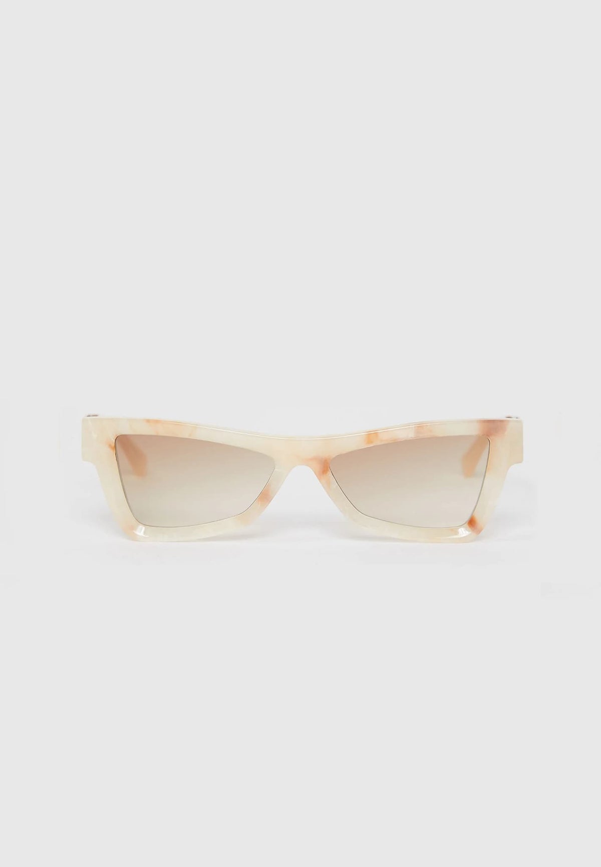 Corsica Sunglasses - Beige Marble