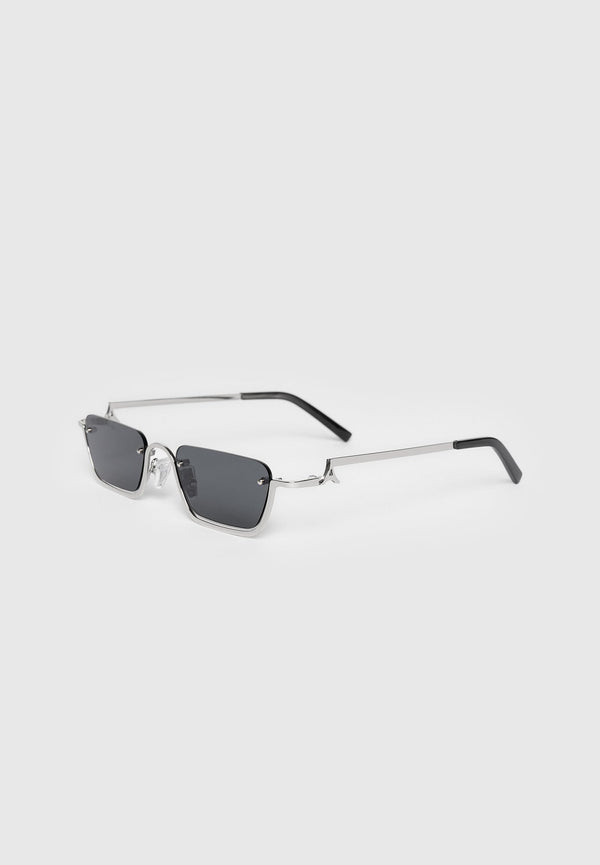 Kai - Frameless Sunglasses - Silver