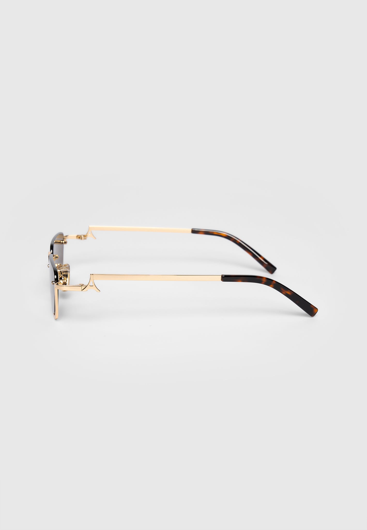 Kai - Frameless Sunglasses - Gold