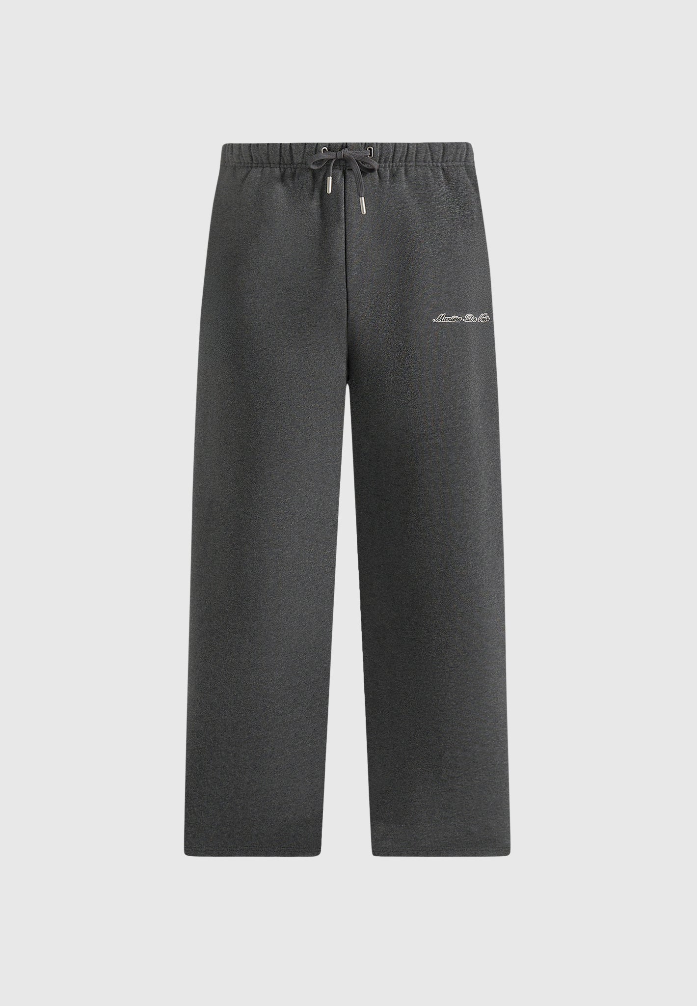JS003 - Unisex Signature Wide Leg Joggers - Charcoal Grey