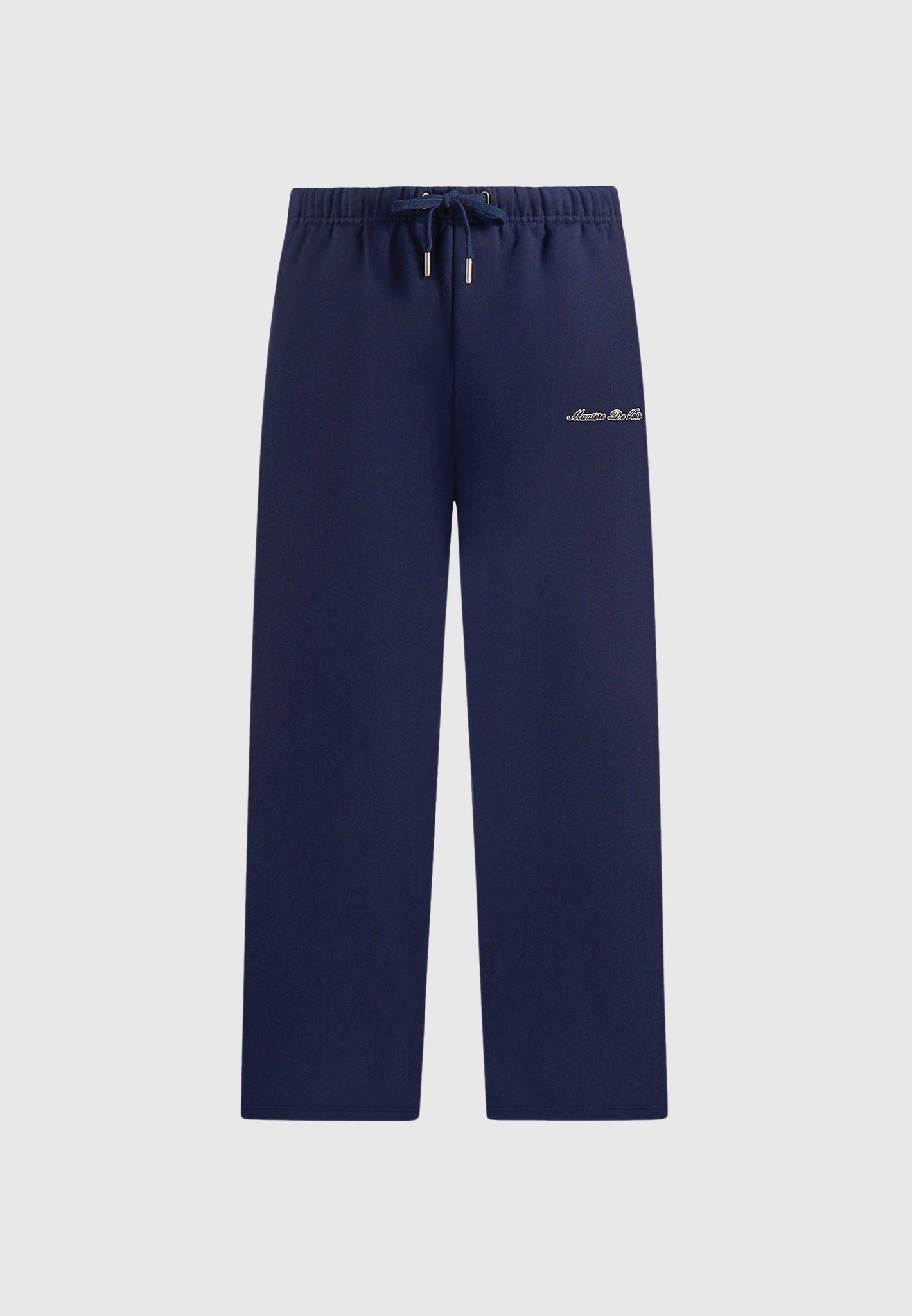 JS003 - Unisex Signature Wide Leg Joggers - Navy