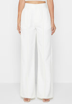 trousers-with-vegan-leather-pintuck-white