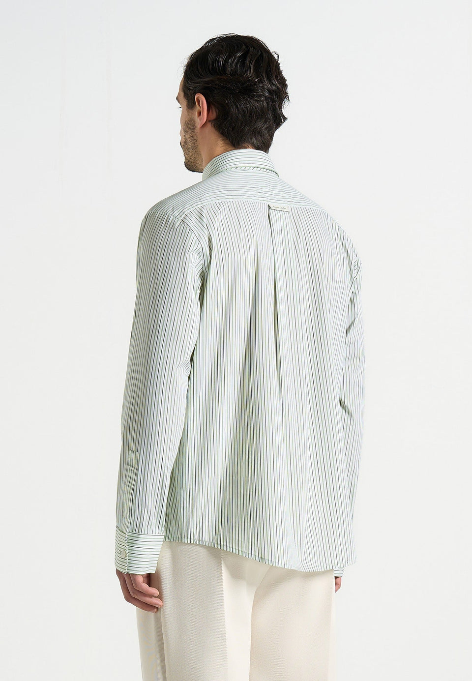 dylan-unisex-pinstripe-long-sleeve-shirt-with-detachable-tie-sage