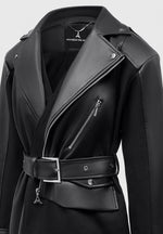 vegan-leather-biker-trench-coat-black