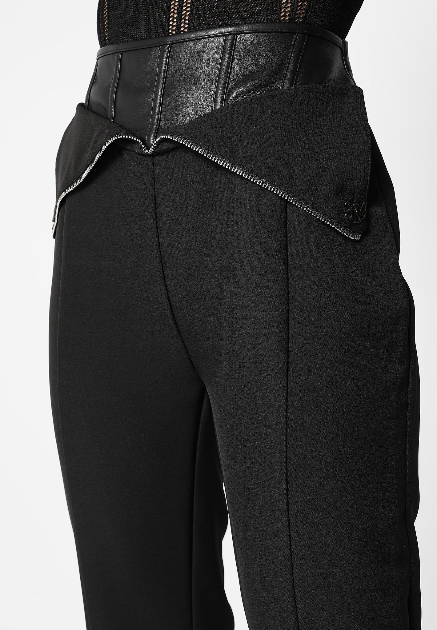vegan-leather-corset-zip-trousers-black
