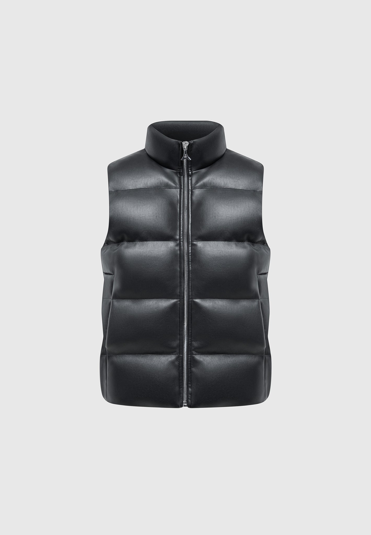 vegan-leather-puffer-gilet-black-1