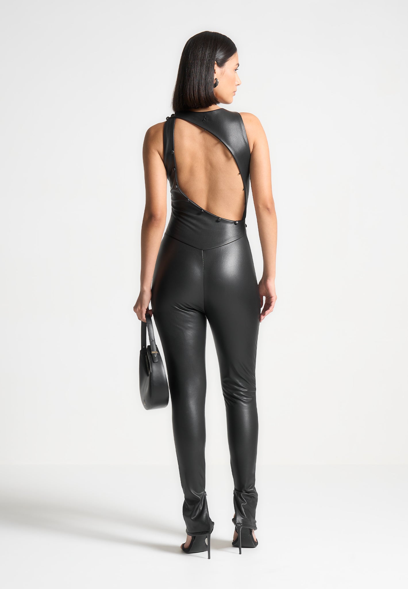 vegan-leather-cut-out-button-detail-jumpsuit-black 