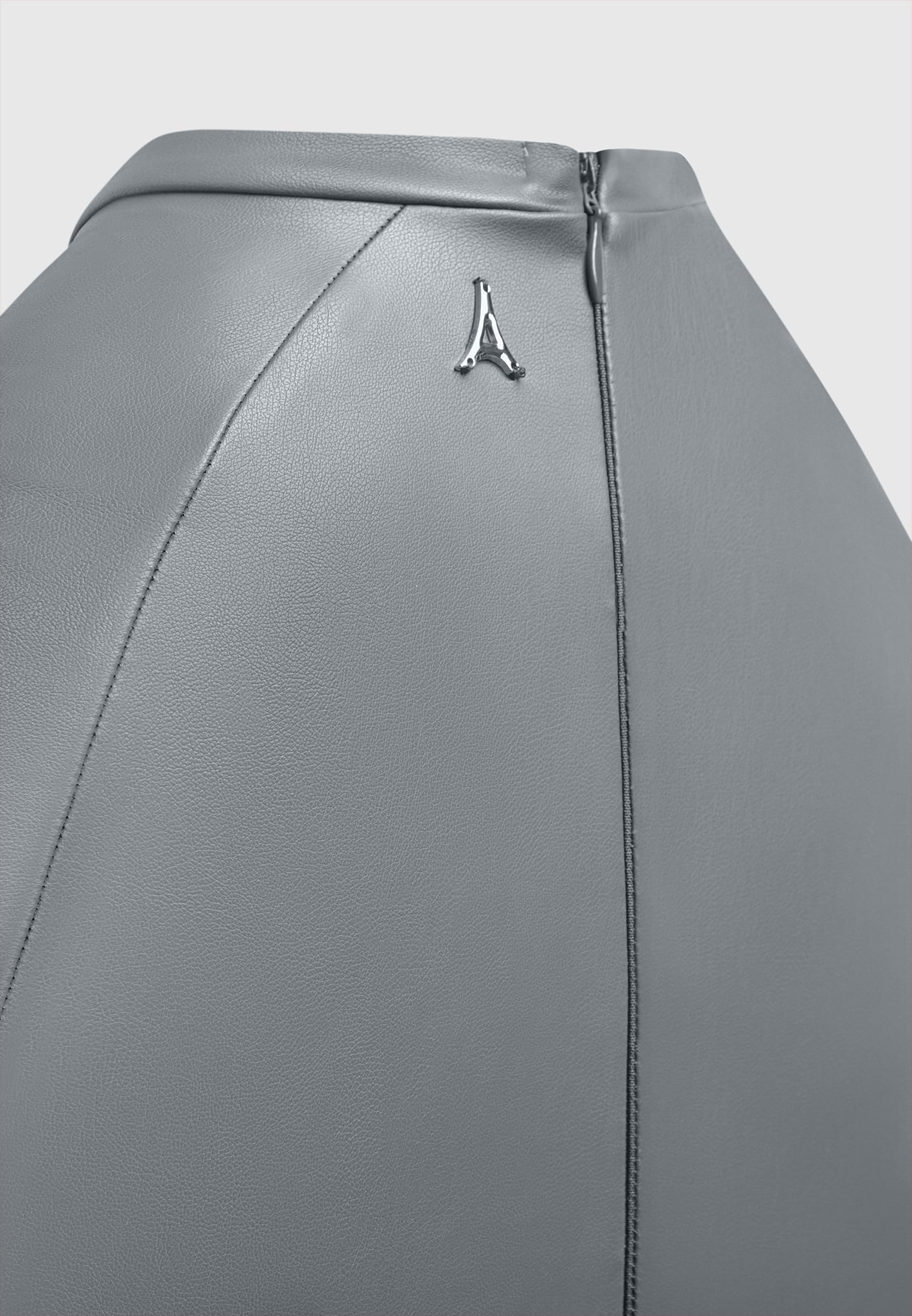 vegan-leather-gathered-dress-grey