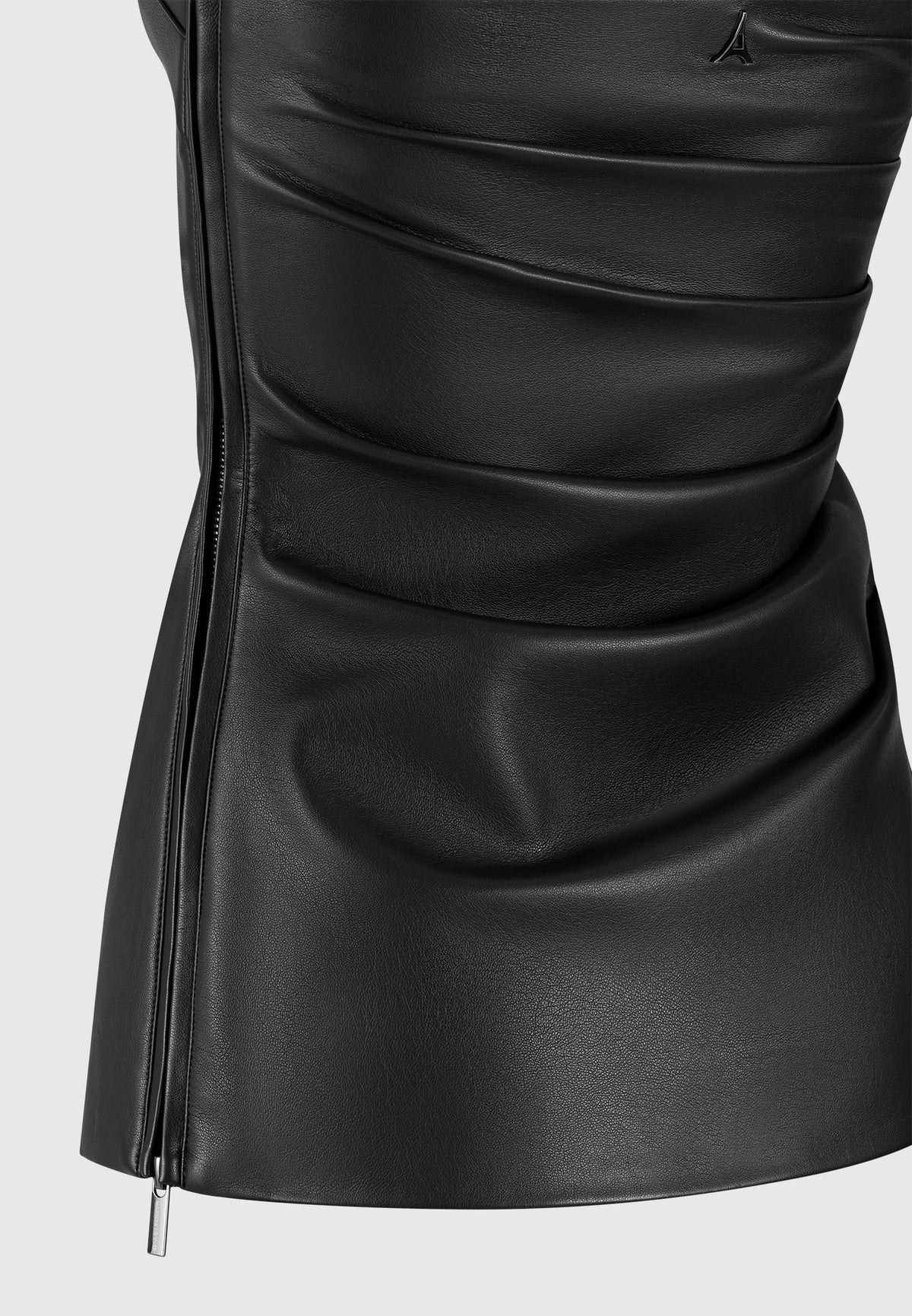 laurena-leather-tacked-longline-bandeau-top-black