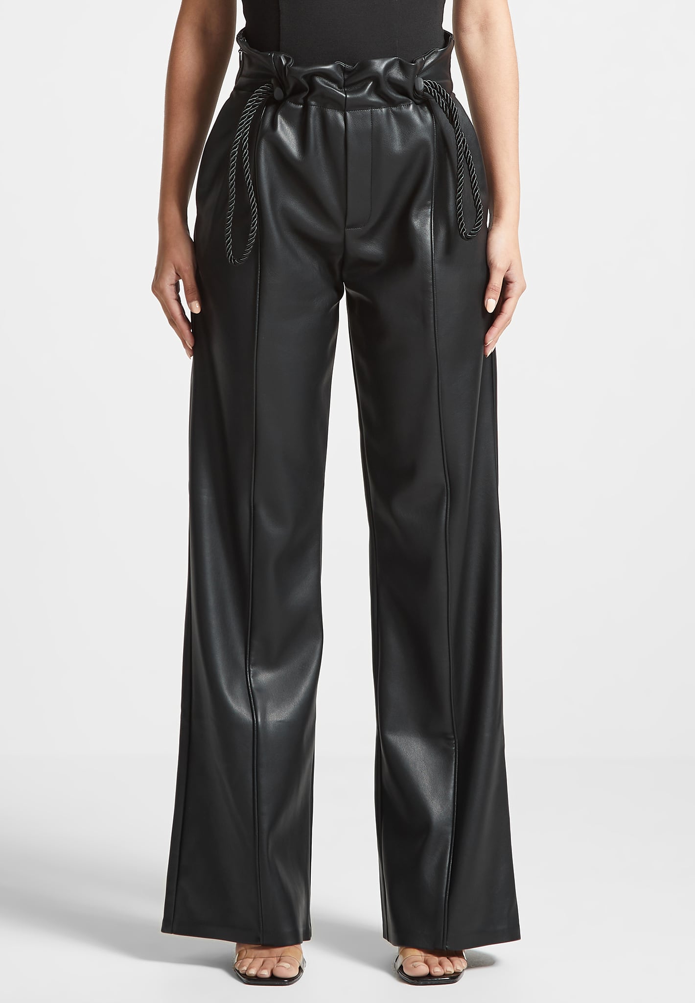 vegan-leather-rope-tie-trousers-black 