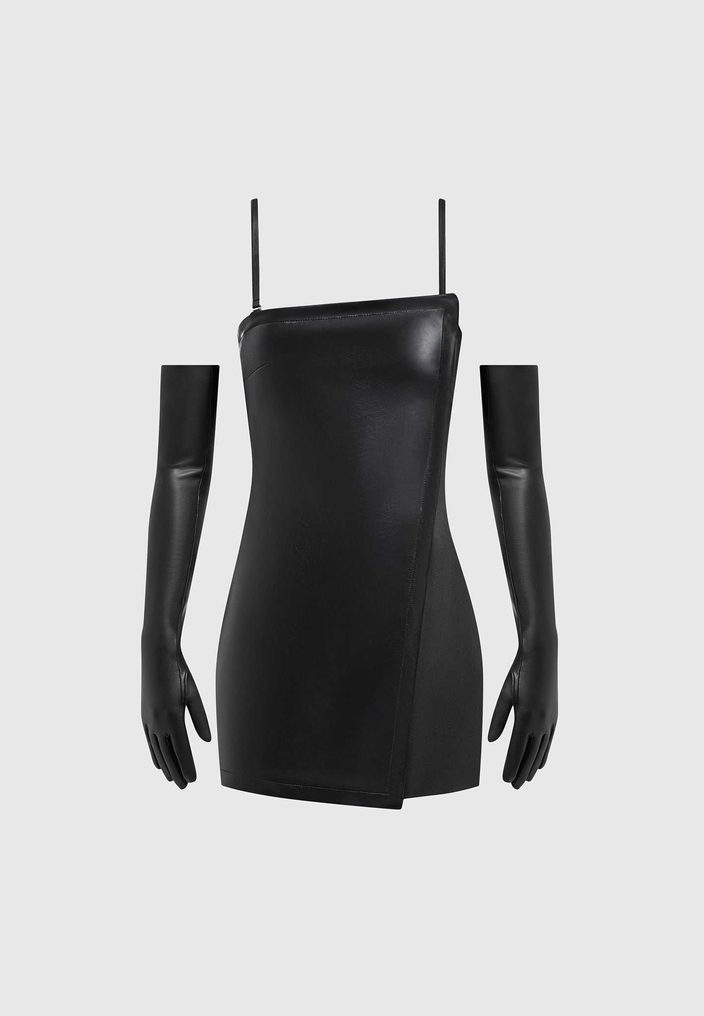 vegan-leather-tailored-playsuit-with-gloves-black 