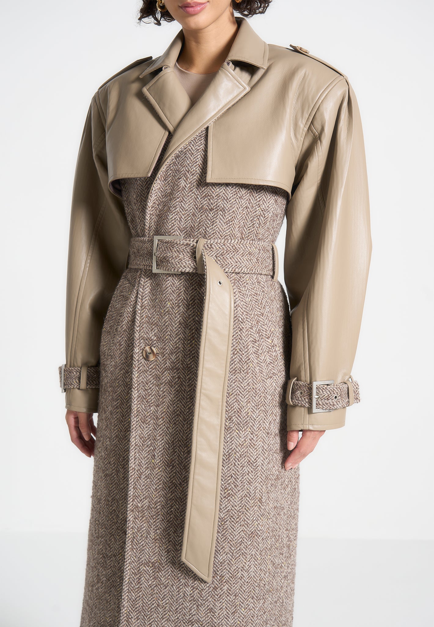 herringbone-wool-leather-trench-coat-taupe 