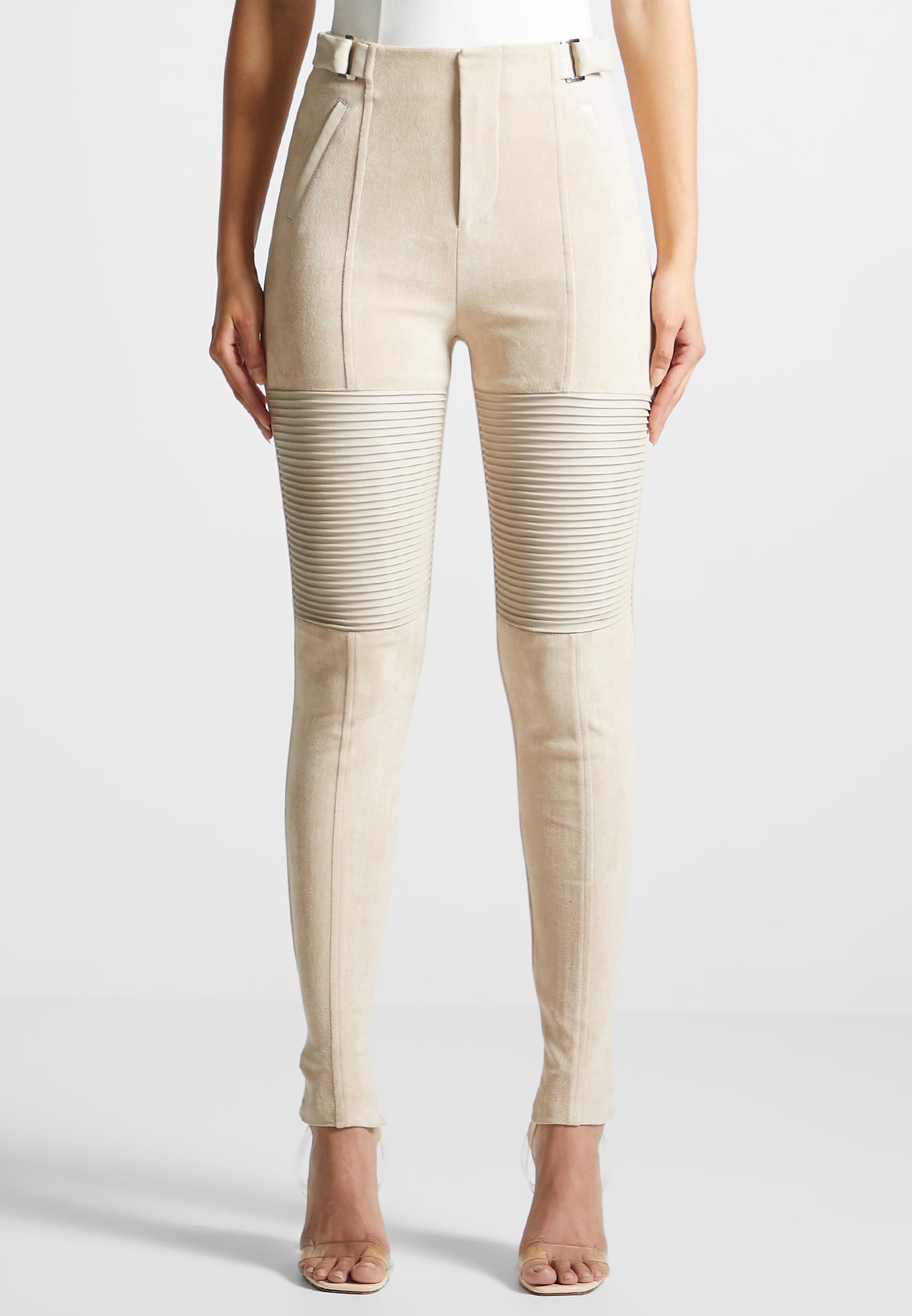 vegan-leather-and-suede-ribbed-leggings-beige 