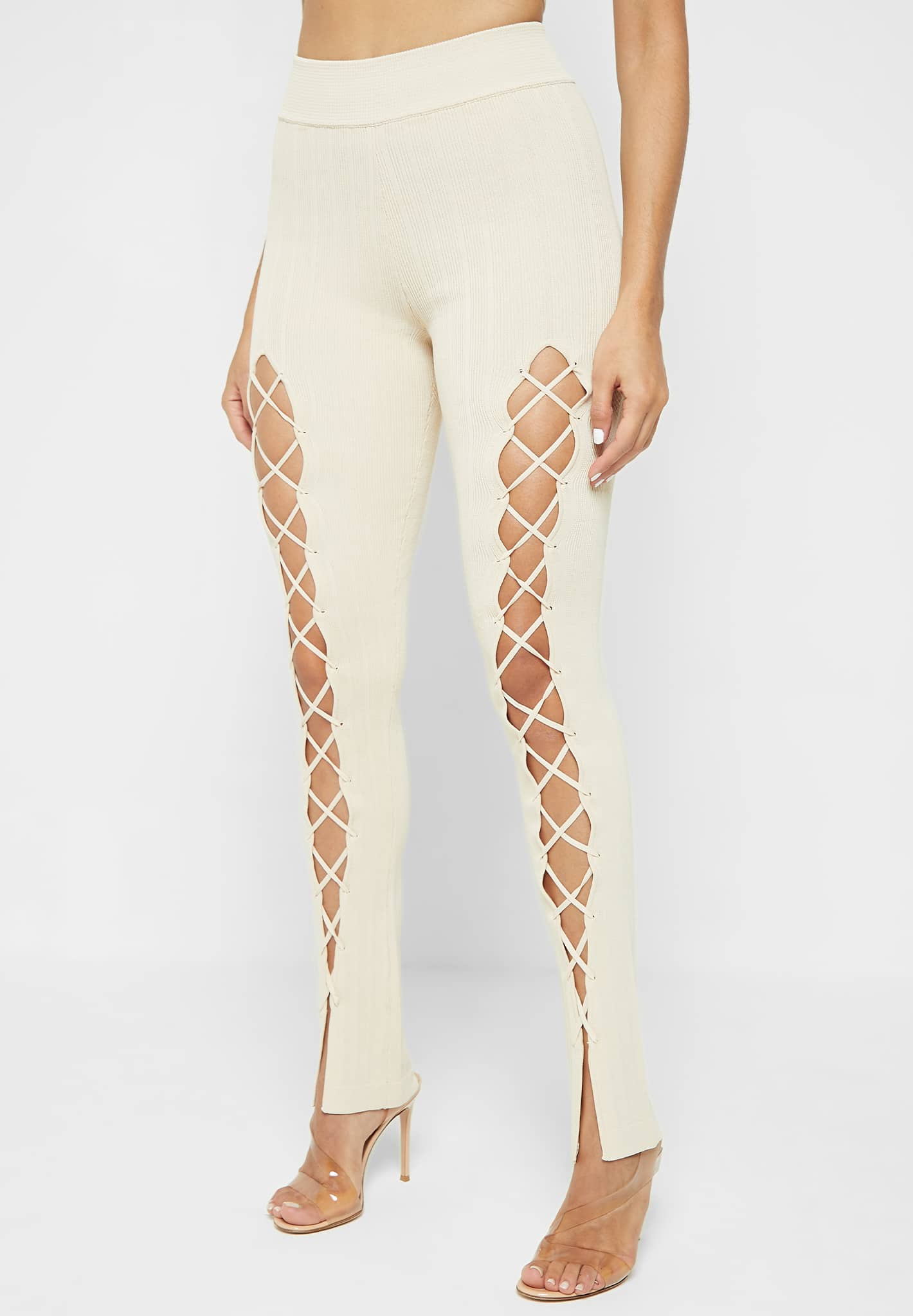 knitted-lace-up-leggings-beige