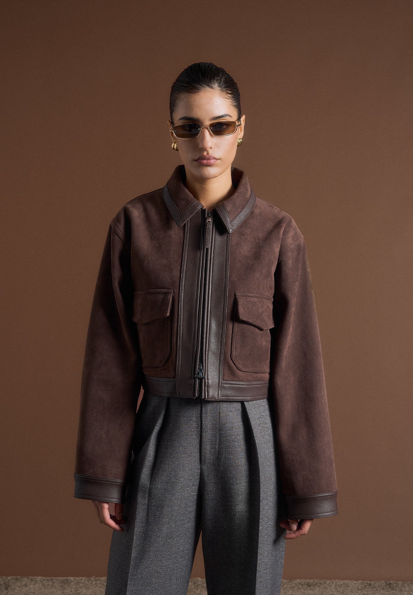 denise-suede-and-pebbled-leather-jacket-brown