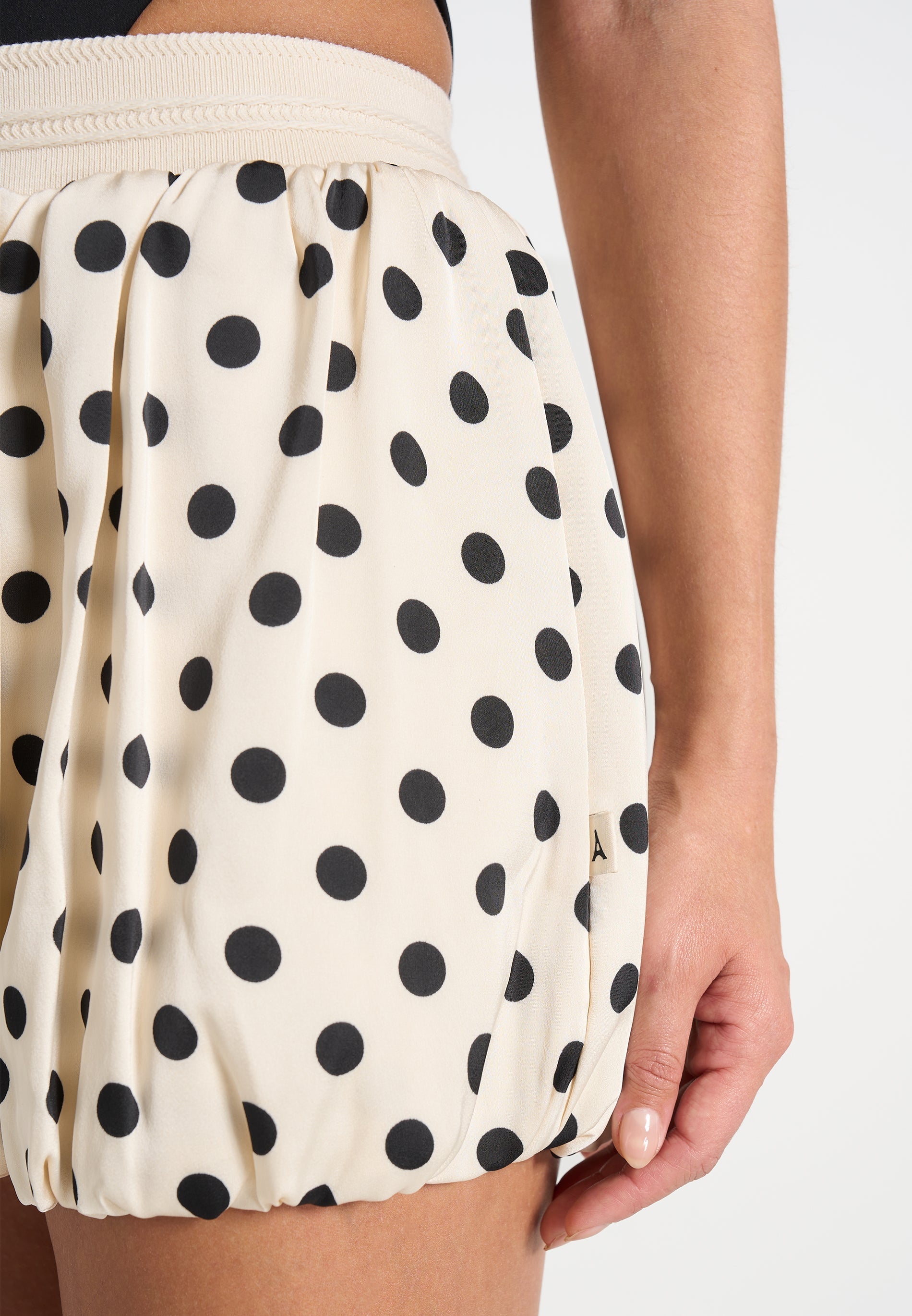 zoe-satin-polka-dot-balloon-shorts-white 