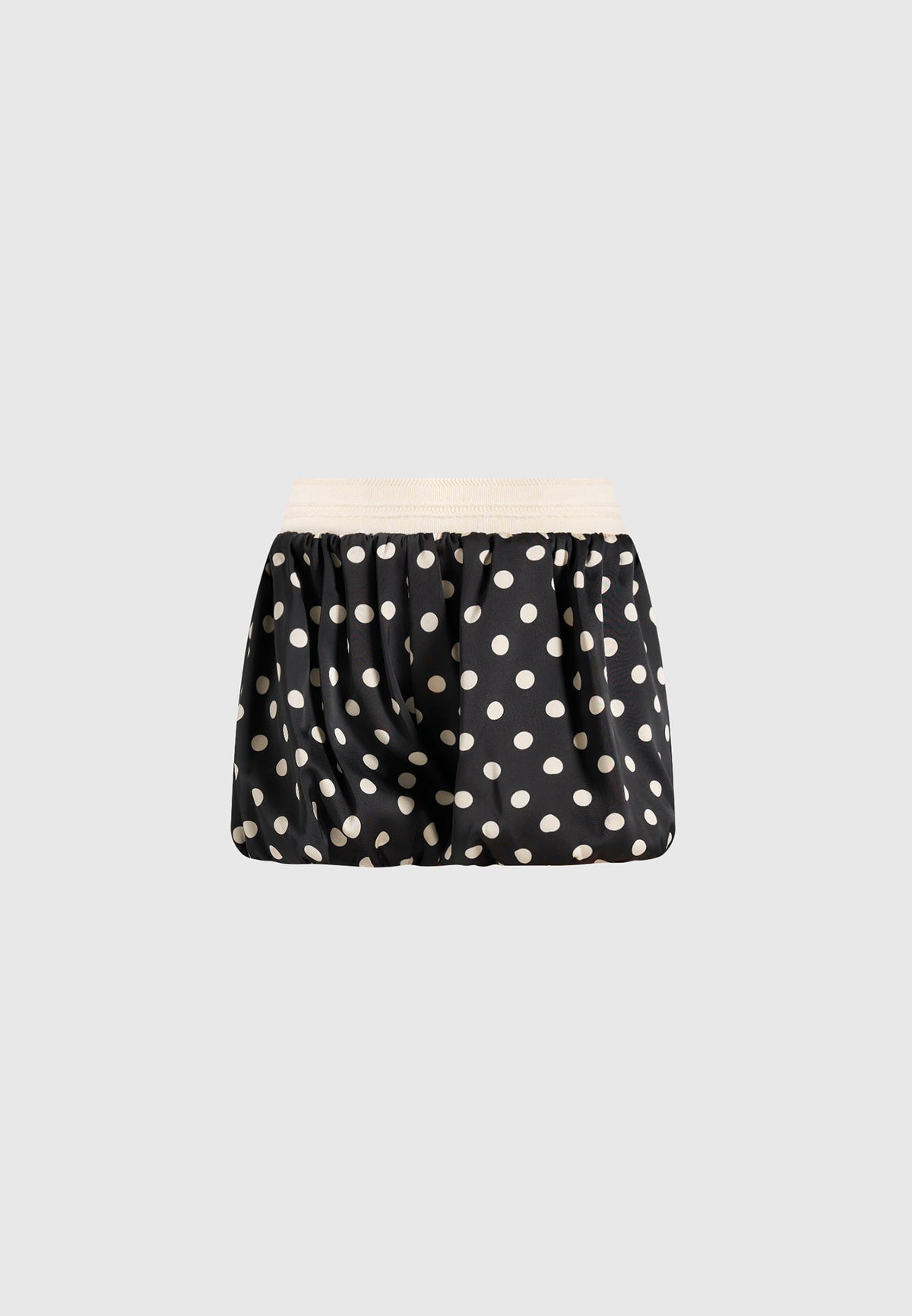 zoe-satin-polka-dot-balloon-shorts-black