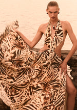 june-chain-belt-cut-out-georgette-halter-maxi-dress-animal