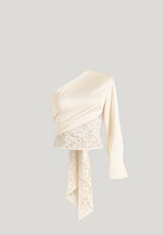 coralie-one-sleeve-satin-and-lace-wrap-top-champagne