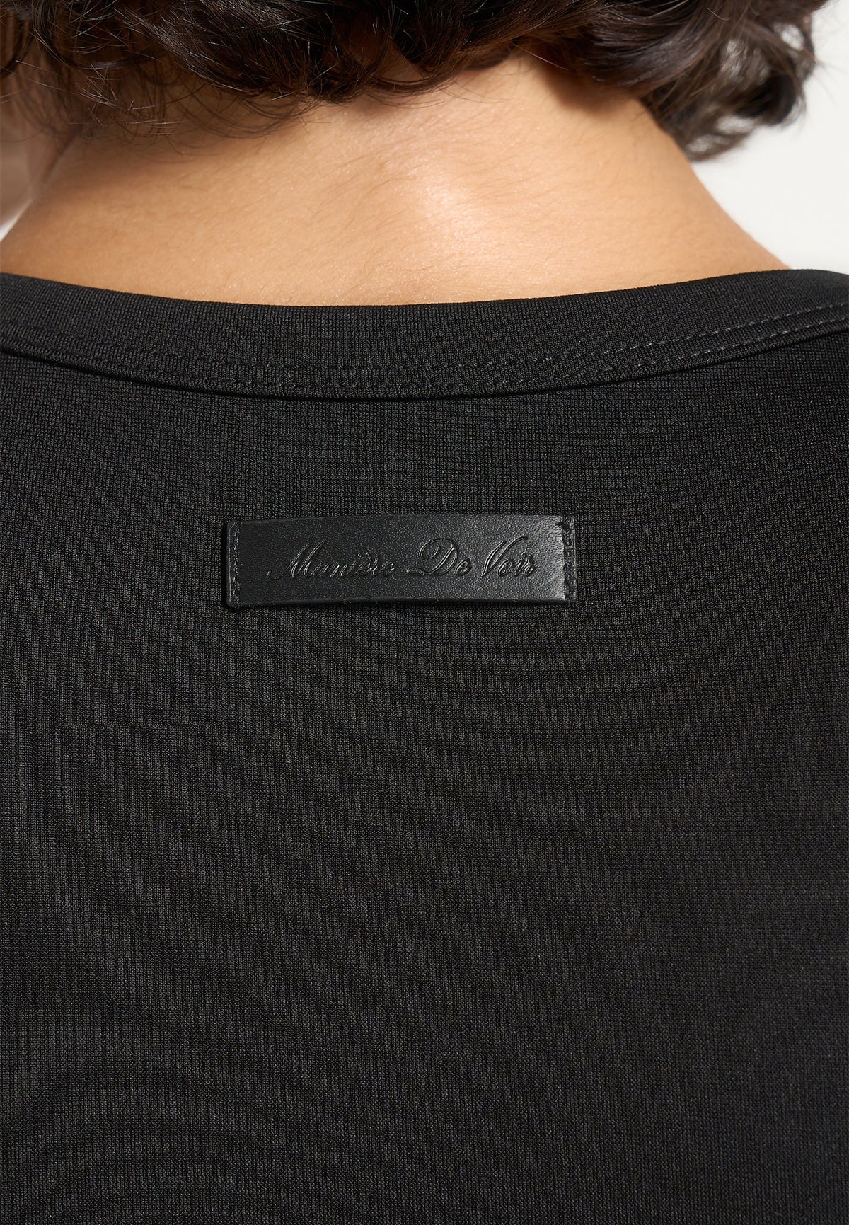 Tess - Corset Seam Tank Top - Black