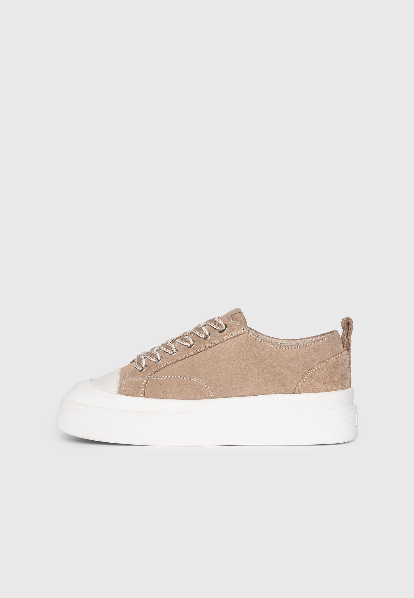 womens-vienna-suede-contrast-stitch-sneaker-beige 
