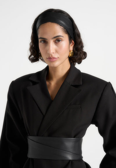 lilou-leather-eiffel-headband-black