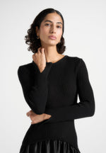 adeline-knit-satin-curved-hem-maxi-dress-black