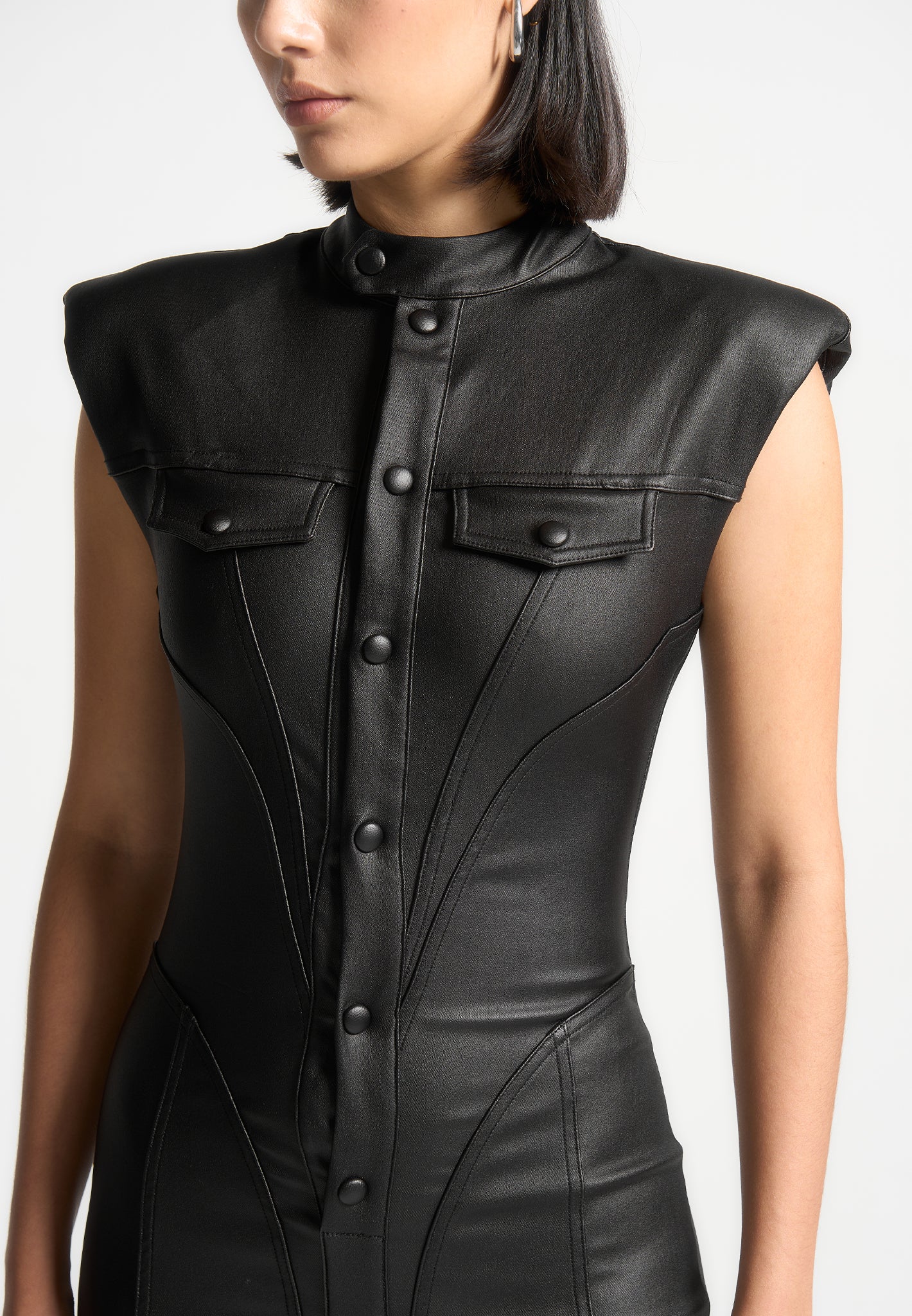 wax-coated-denim-jumpsuit-black 