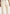Calista - Line Art Denim Jeans - Cream