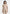 Harper - Tailored Cinch Blazer With Detachable Collar - Beige
