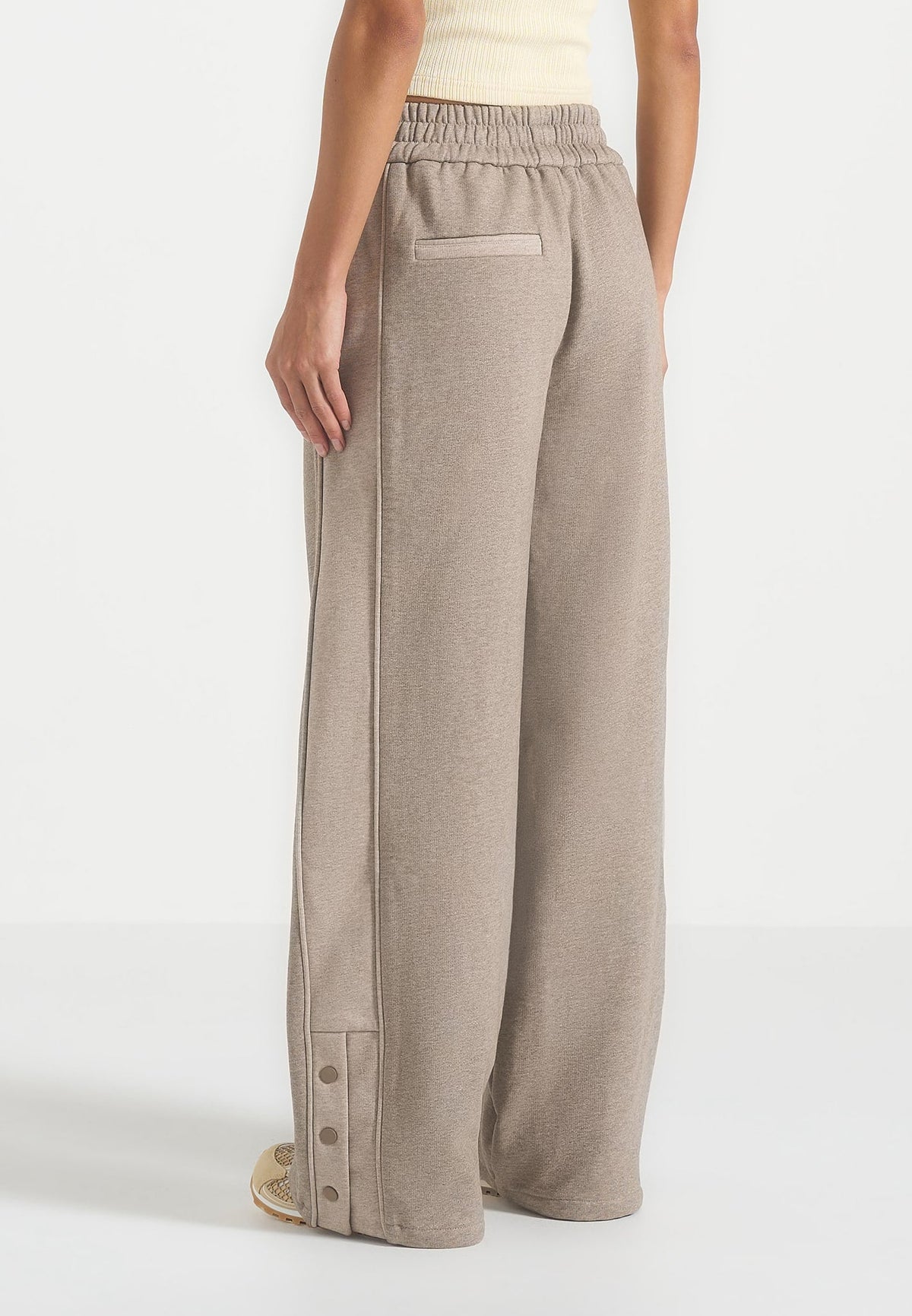caya-two-tone-wide-leg-popper-joggers-taupe