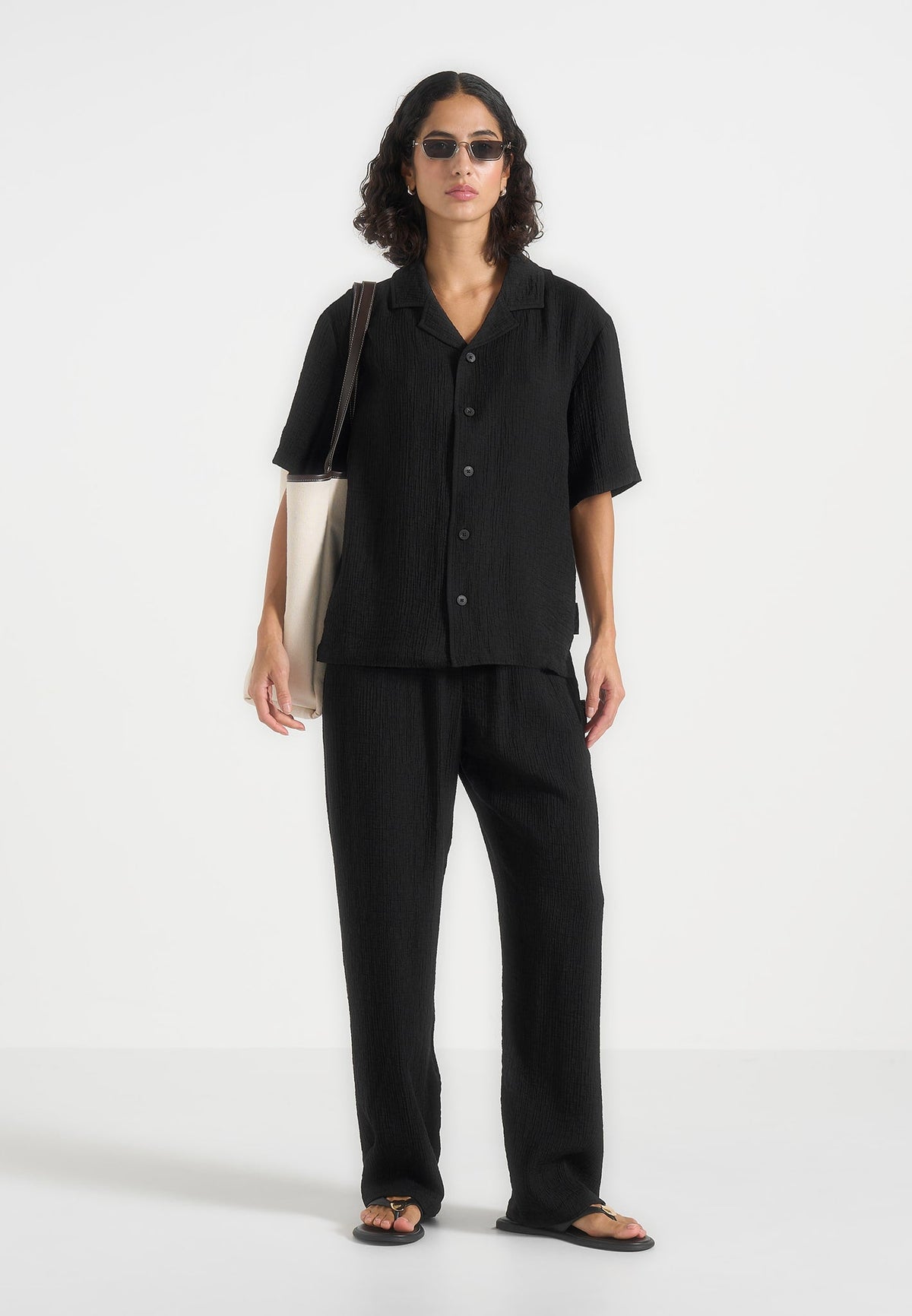 harley-unisex-textured-revere-shirt-black