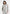 Ollie - Unisex Whipstitch Raglan Effect Zip Hoodie - Light Grey