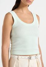 liane-scoop-neck-ribbed-cotton-vest-mint-green