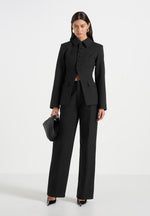harper-tailored-cinch-blazer-with-detachable-collar-black