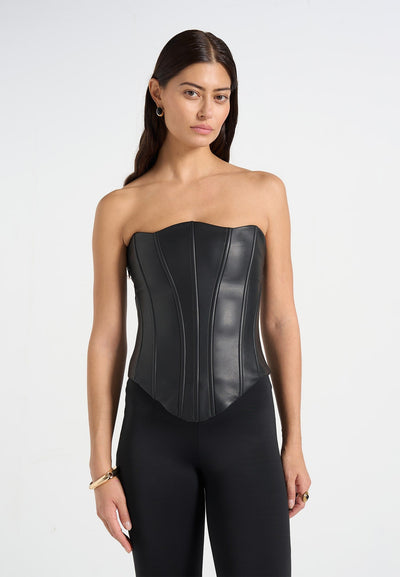 scarlett-leather-lace-up-corset-black