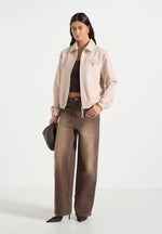 kilian-unisex-twill-signature-jacket-beige