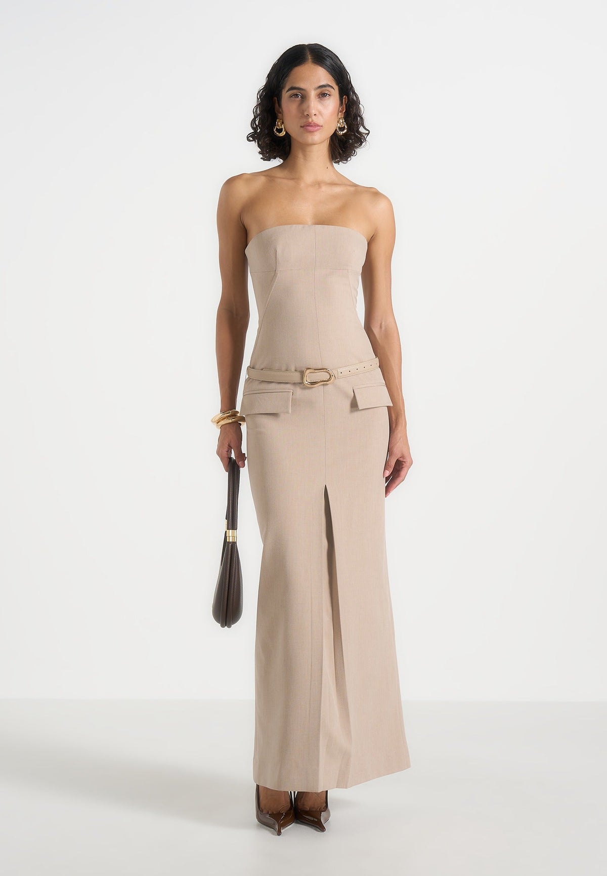 tabitha-tailored-bandeau-belted-maxi-dress-beige