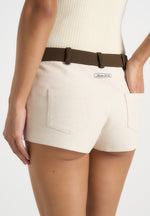verity-contrast-waist-linen-mini-shorts-natural