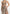 June - Chain Belt Cut-Out Georgette Halter Maxi Dress - Animal