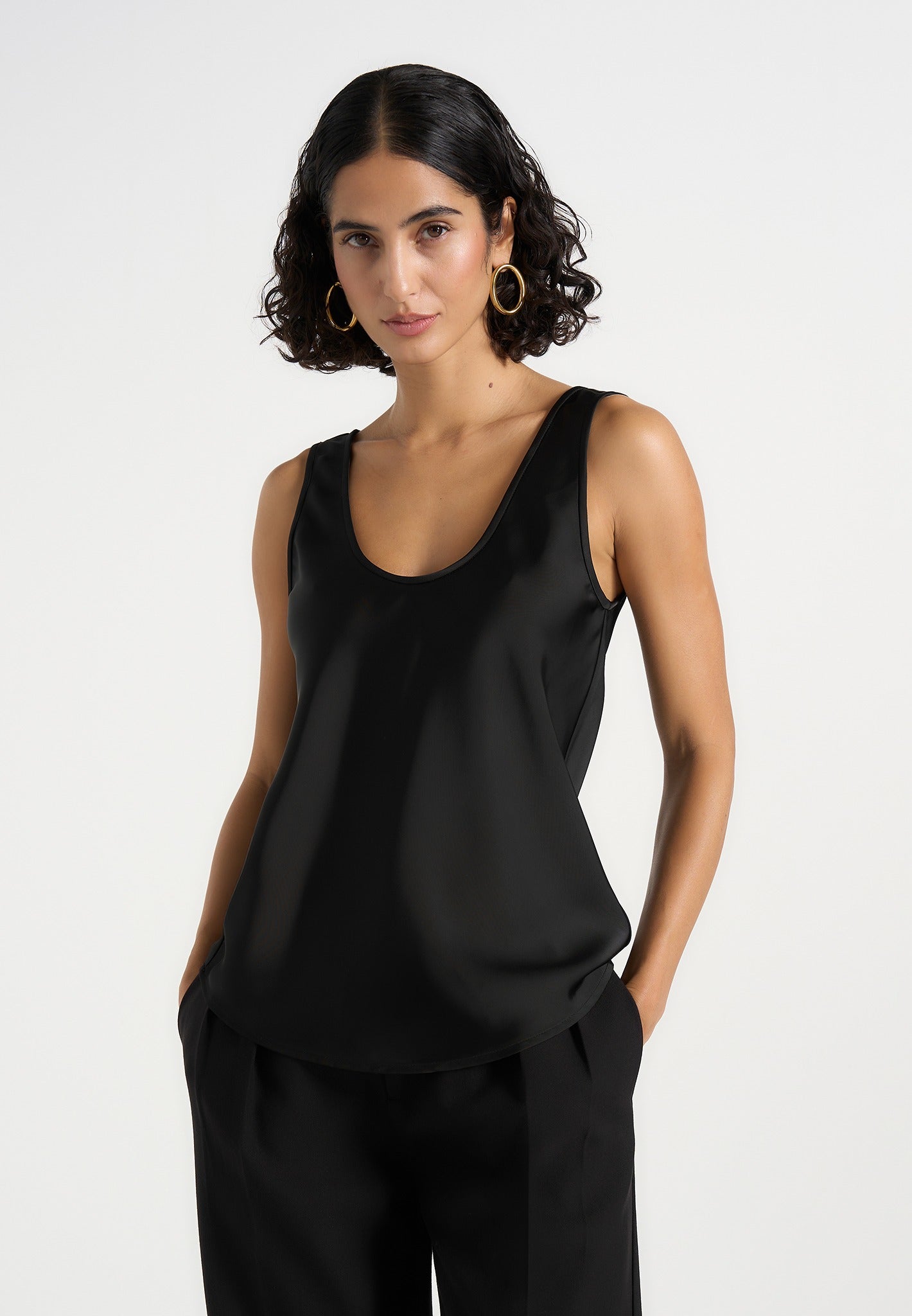 mathilda-satin-scoop-neck-open-back-vest-black 