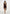 Mirena - Ruched Open Back Mini Dress With Scarf - Brown