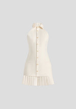 jasmine-halterneck-pleated-mini-dress-cream