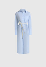 isa-belted-pinstripe-cotton-midi-shirt-dress-pale-blue