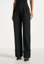darlene-turn-up-detail-tailored-twin-pleat-trousers-black