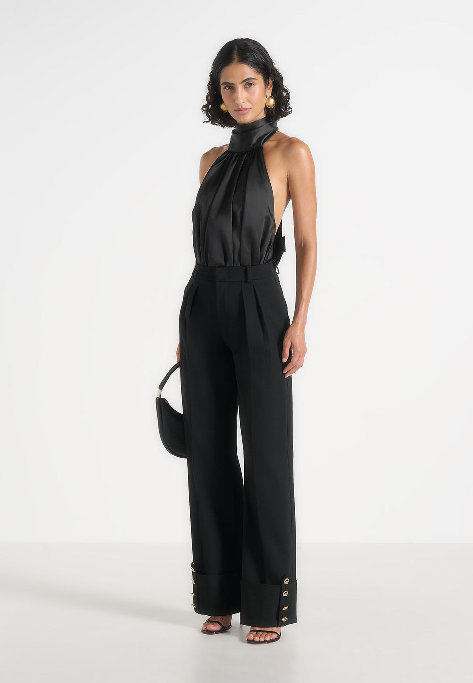 phoebe-satin-tie-neck-blouson-open-back-bodysuit-black