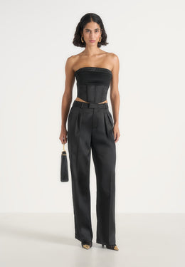 julie-satin-twin-pleat-pants-black