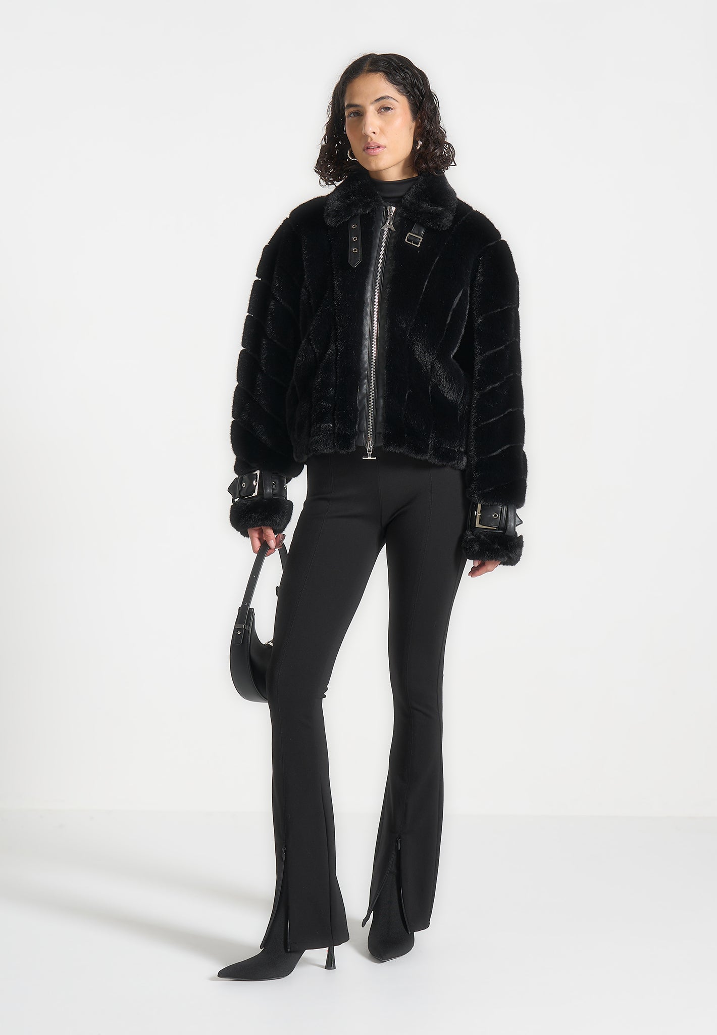 oversized-ribbed-plush-jacket-with-lapel-black 